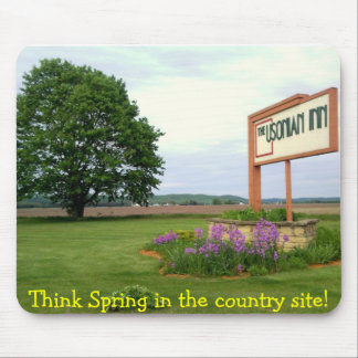 Mousepad Pense o primavera - tapete do rato