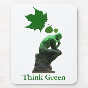 Mousepad Pense verde
