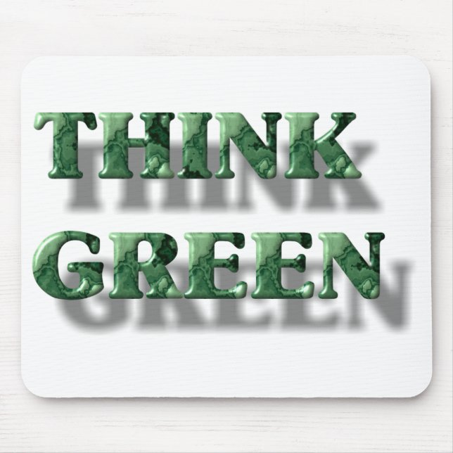 Mousepad Pense verde (Frente)