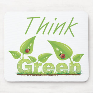 Mousepad Pense verde