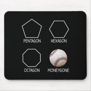 Mousepad Pentágono Hexágono Octagon Money Enganado