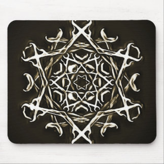 Mousepad Pentagrama e traficantes Pasta de Mouse Preta e Ma
