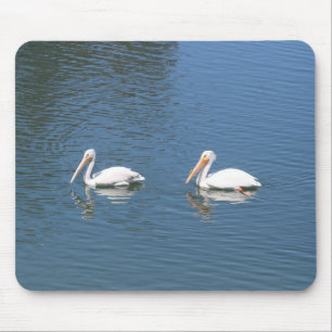 Mousepad pente-mouse branco pelicano