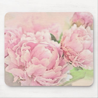 Mousepad Peônias cor-de-rosa