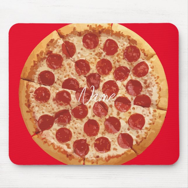Mousepad Pepperoni Pizza Thunder_Cove (Frente)
