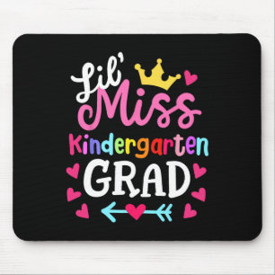 Mousepad Pequena Miss Jardim Infantil No Último Dia Da Esco