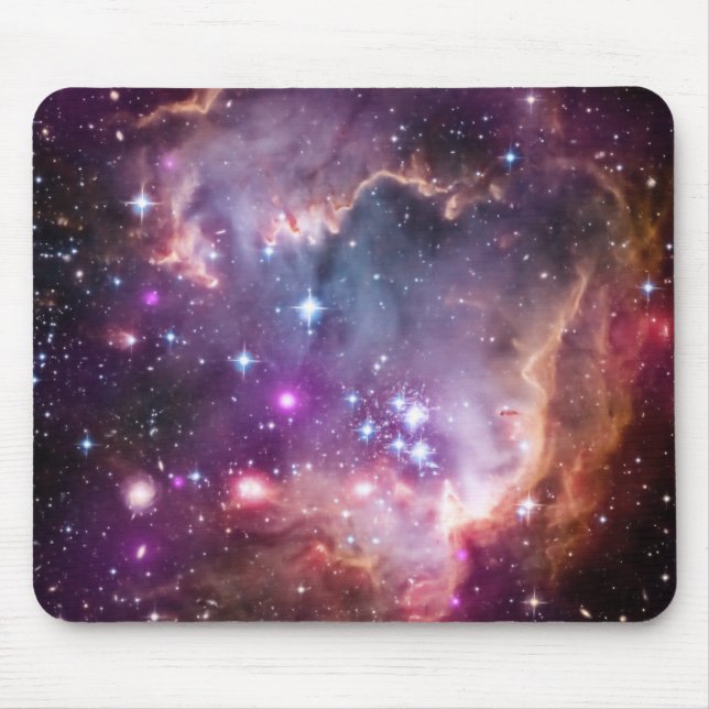 Mousepad Pequena Nuvem de Magalhães Roxa (Frente)