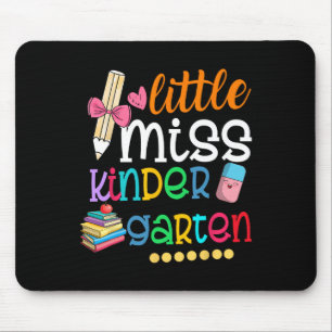 Mousepad Pequena Senhorita Jardim de Infância Para Meninas