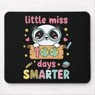 Mousepad Pequena Senhorita Panda Kawaii Pastel 100 Dias Mai