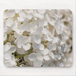 Mousepad Pequenas flores brancas