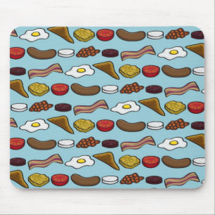 Mousepad Pequeno almoço fritado