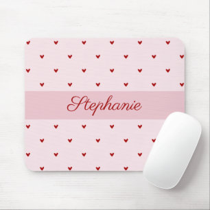 Mousepad Pequeno Aquecedor Vermelho Almofada de Rato Nome R