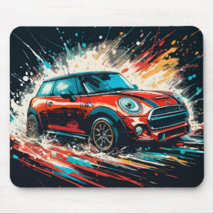 Mousepad pequeno automóvel