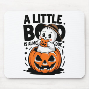 Mousepad Pequeno Boo Está Quase Devido À Gravidez De Dia da