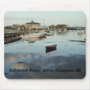 Mousepad Pequeno Compton, RI - Ponto Sakonnet, Porto