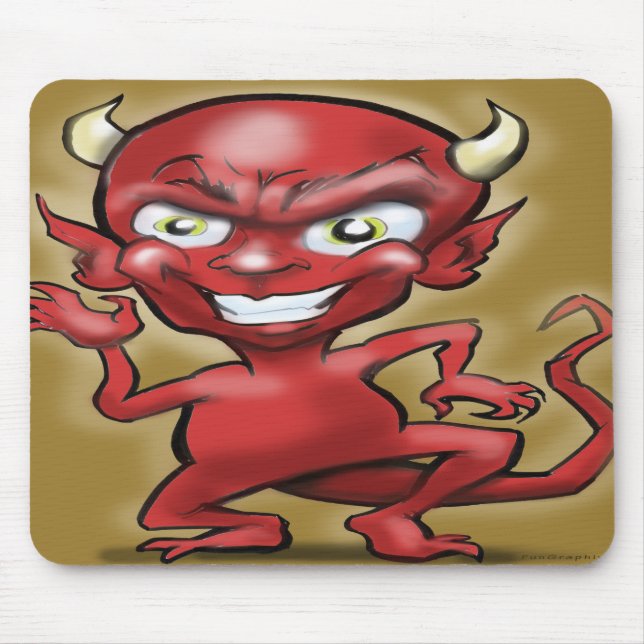 Mousepad Pequeno Diabo (Frente)