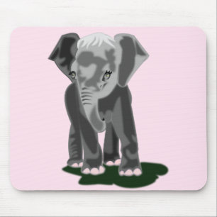 Mousepad Pequeno Elefante