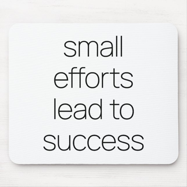 Mousepad Pequeno Esforço de Mouse (Frente)