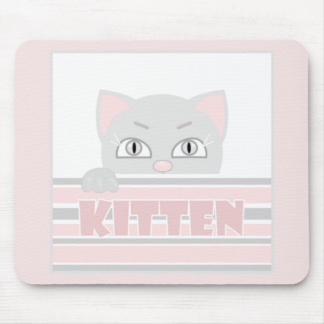 Mousepad Pequeno gatinho (Frente)