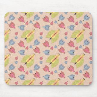 Mousepad Pequeno padrão de luz de ilustração da mariposa do