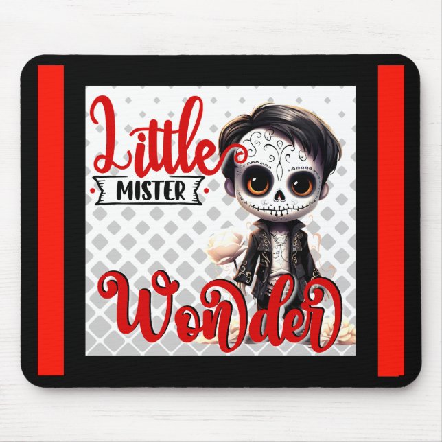 Mousepad Pequeno Senhor - Crânio de Açúcar (Frente)