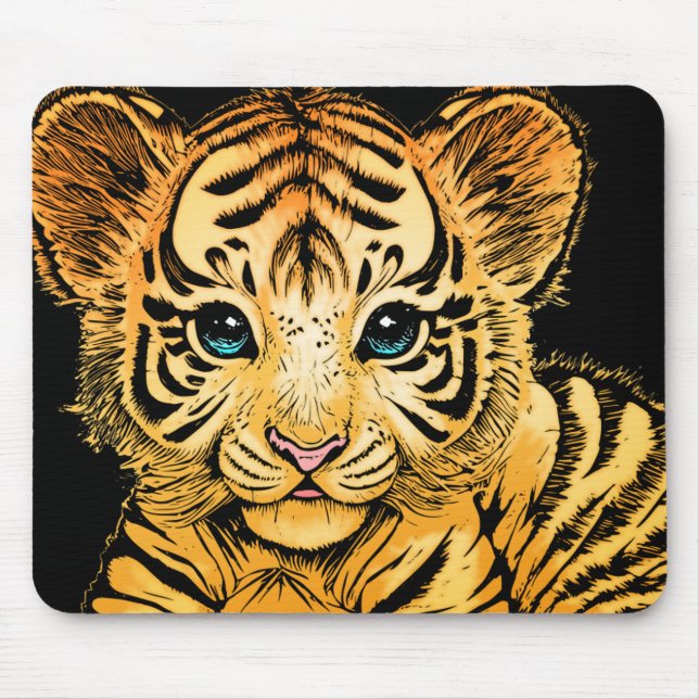 MOUSEPAD PEQUENO TIGRE (Frente)