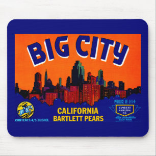 Mousepad Peras grandes da cidade