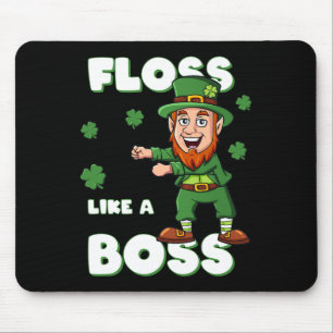 Mousepad Perda De Dia de São Patrício Como Um Chefe Leprech