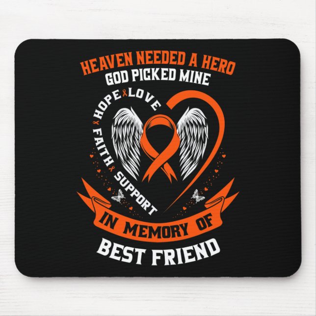 Mousepad Perda de memória do meu melhor amigo Alwarenes da  (Frente)