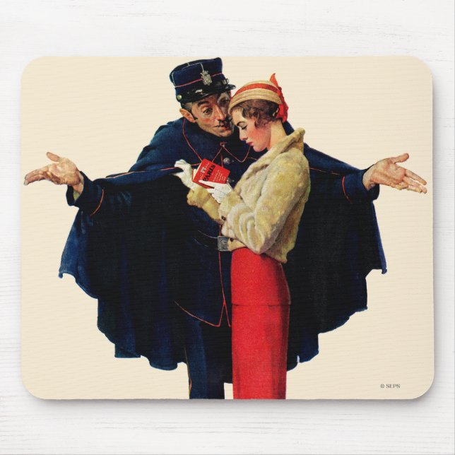 Mousepad Perdido em Paris (Frente)