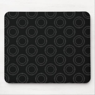 Mousepad perfeitamente luxuoso, preto e branco