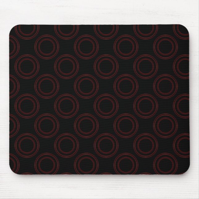 Mousepad Perfeitamente Luxuoso, Vermelho Escuro (Frente)