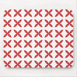 Mousepad perfeitamente na moda, vermelho brilhante