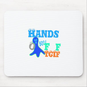 Mousepad Perfeito Boo! TGIF Obrigado Deus é a sexta-feira H