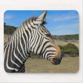Mousepad Perfil Zebra de Hartmann em Fossil Rim
