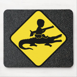 Mousepad Perigo do bebê de Croc