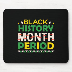 Mousepad Período de Histórico Preto Mês Histórico Preto Mês