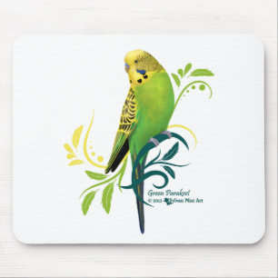 Mousepad Periquito Verde