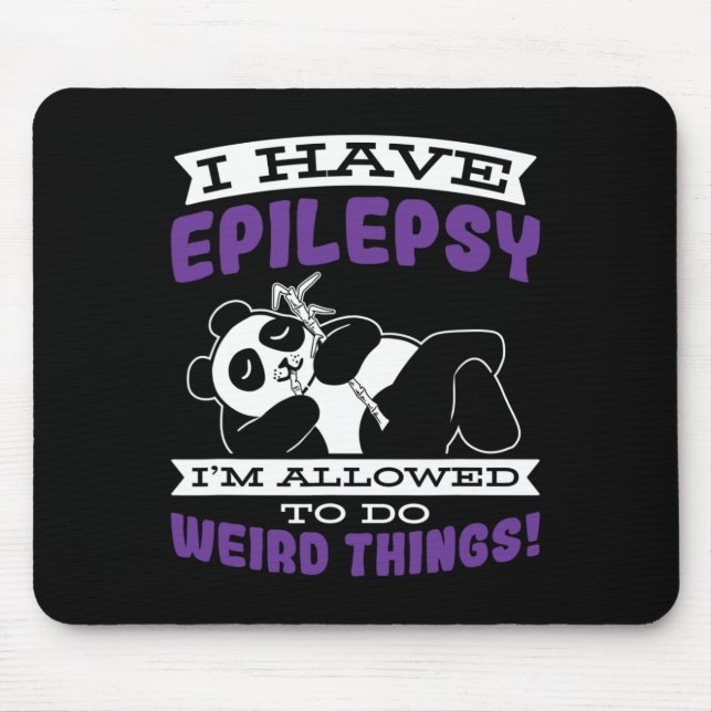 Mousepad Permitido Fazer Coisas Estranhas Tem Consciência E (Frente)