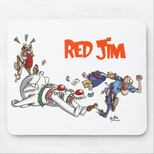 Mousepad Perseguindo o carteiro do mouse