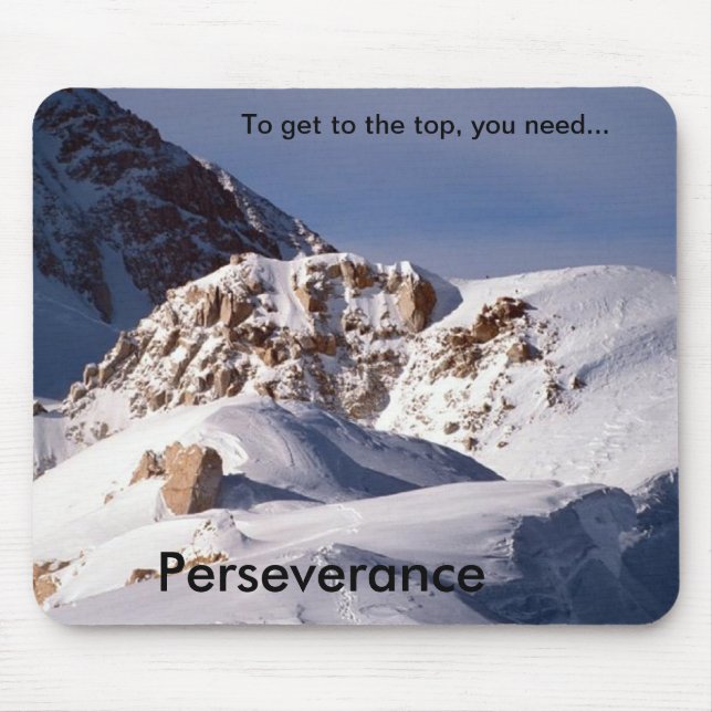 Mousepad Perseverança por TDGallery (Frente)