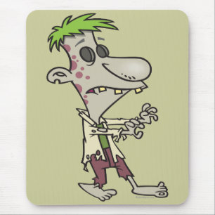 Mousepad personagem de desenho animado zombie bobo