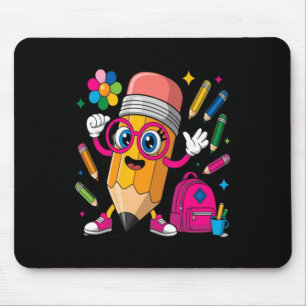 Mousepad Personagem Lápis Aprender Criar