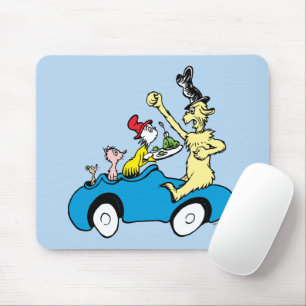 Mousepad Personagens de Ovos Verdes e Presunto do Dr. Seuss