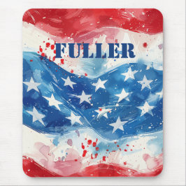 Mousepad Personalidade do Mouse Americano Militar Patriótic