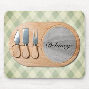 Mousepad Personalização de Charcuterie Personalizada no Q