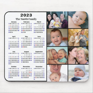 Mousepad Personalização de Foto da Família 8 Minimalista do