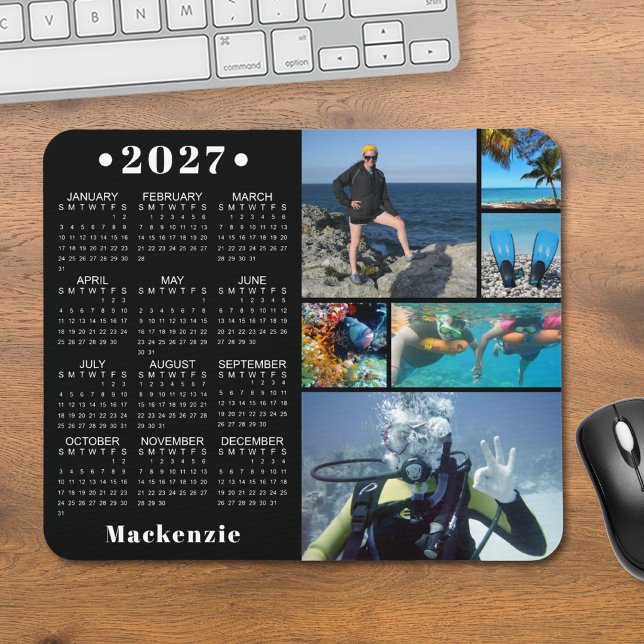 Mousepad Personalizada Cor Personalizada do Calendário 6 20 (Criador carregado)
