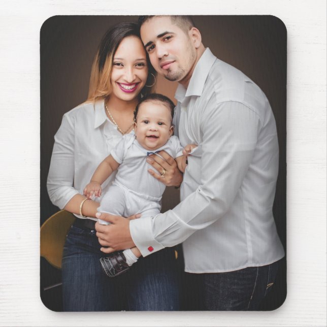 Mousepad Personalizada Foto da Família Personalizada (Frente)