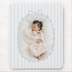 Mousepad Personalizado com Foto na Moldura de Laço